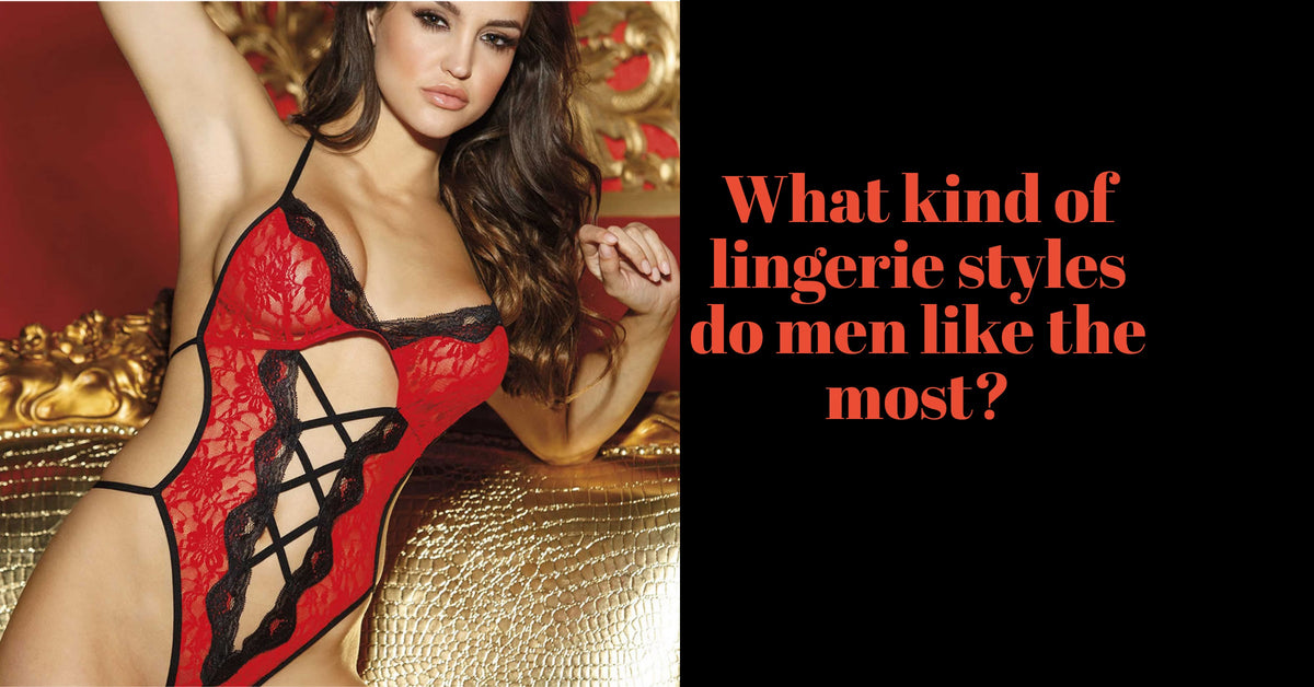 Woman wearing lingerie