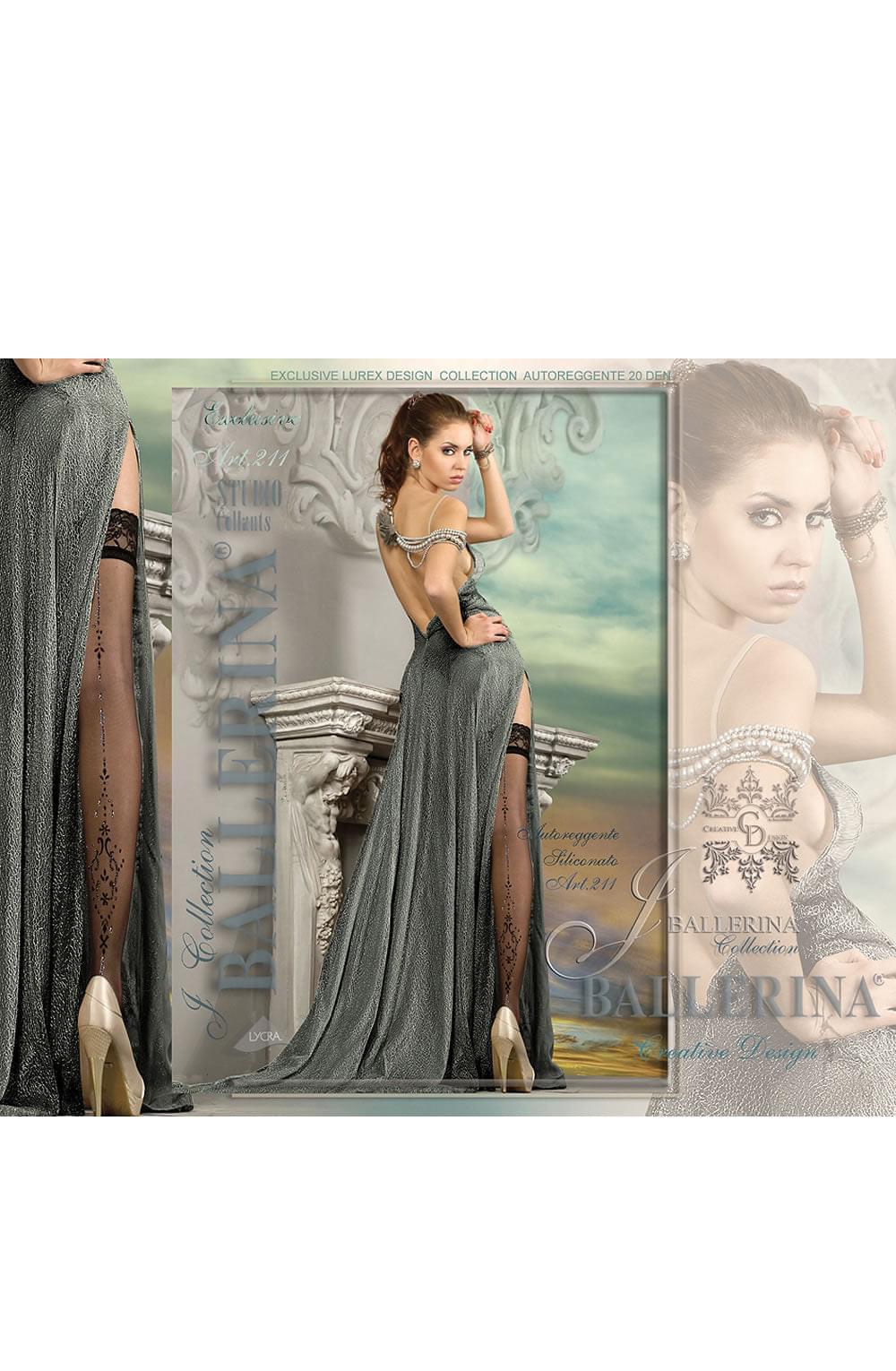 Ballerina 211 Hold Up Nero (Black) | holdups, Hosiery, hup | Ballerina
