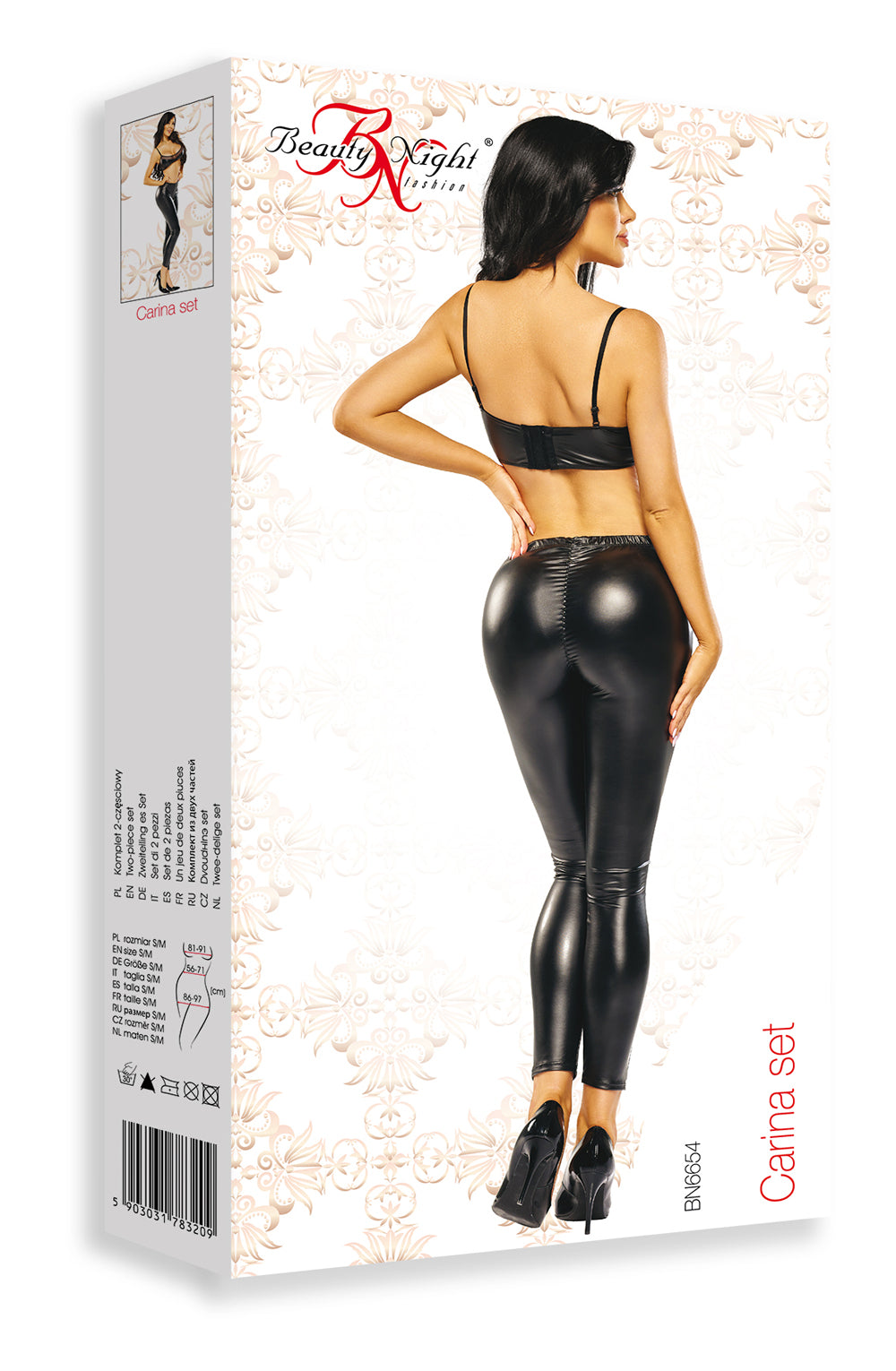 Beauty Night BN6654 Carina Set | bnbra, Wet Look | Beauty Night