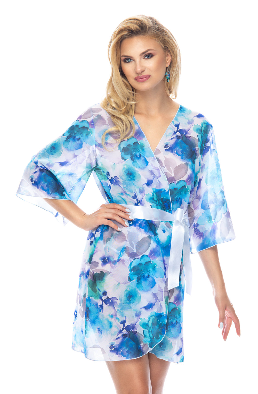 Irall Erotic Kasumi I Dressing Gown Blue | Nightwear | Irall Erotic