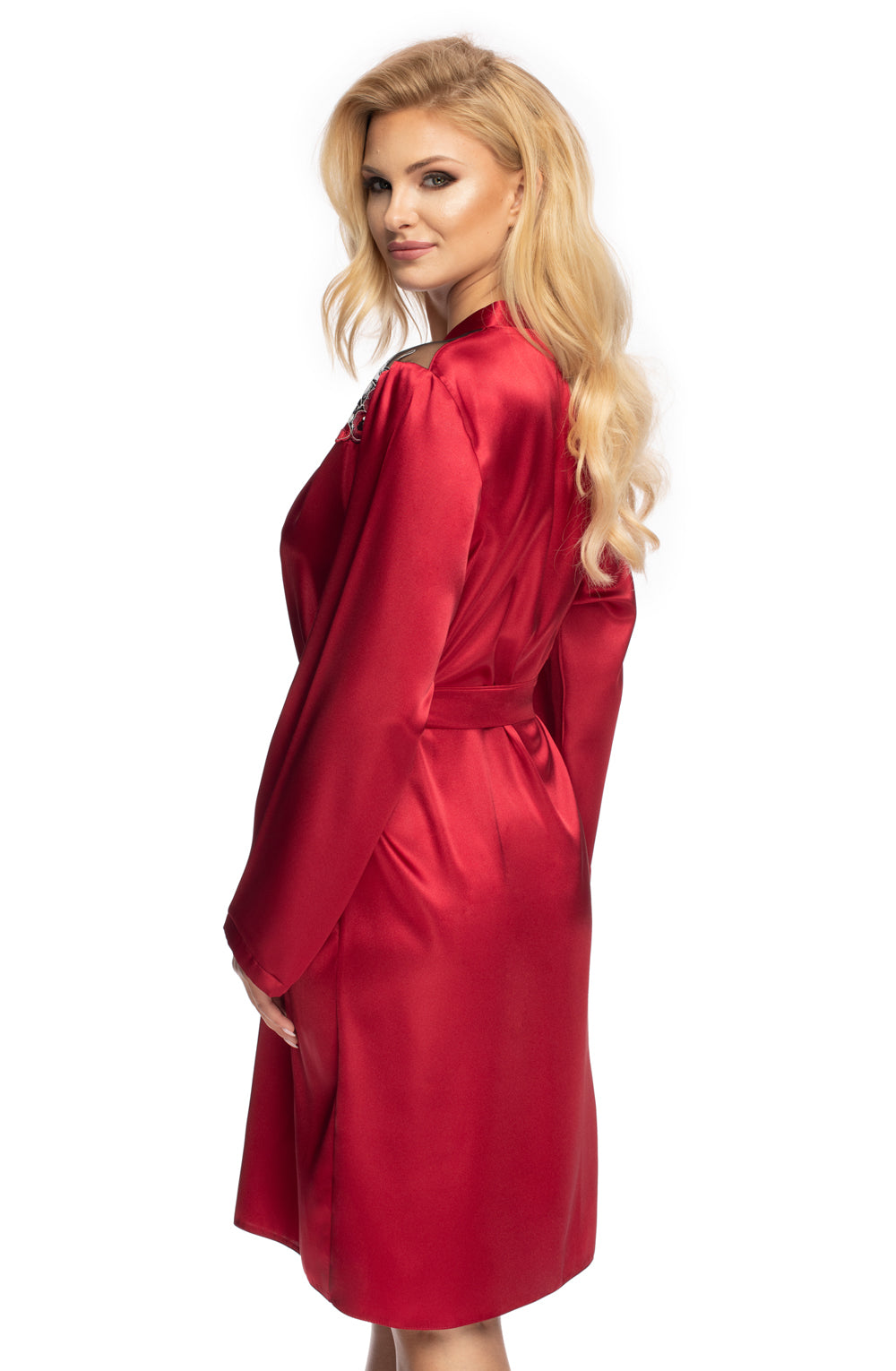 Irall Elodie Dressing Gown Burgundy | irallgown, Robes | Irall