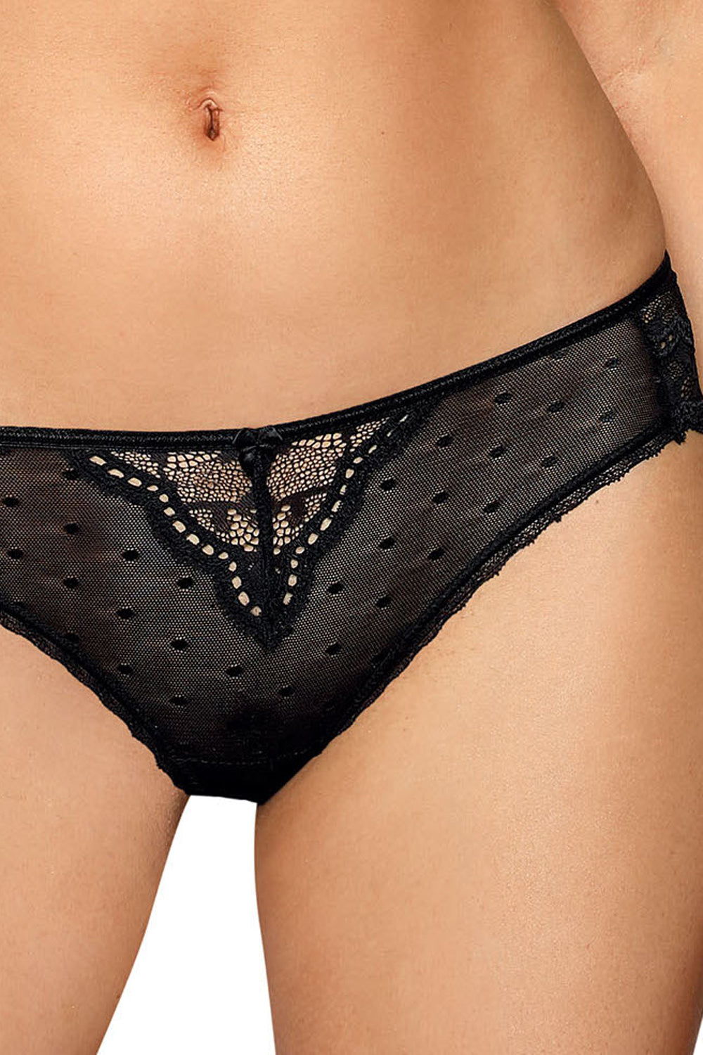 Roza Lagerta Brief Black | Briefs & Thongs, lagerta | Roza