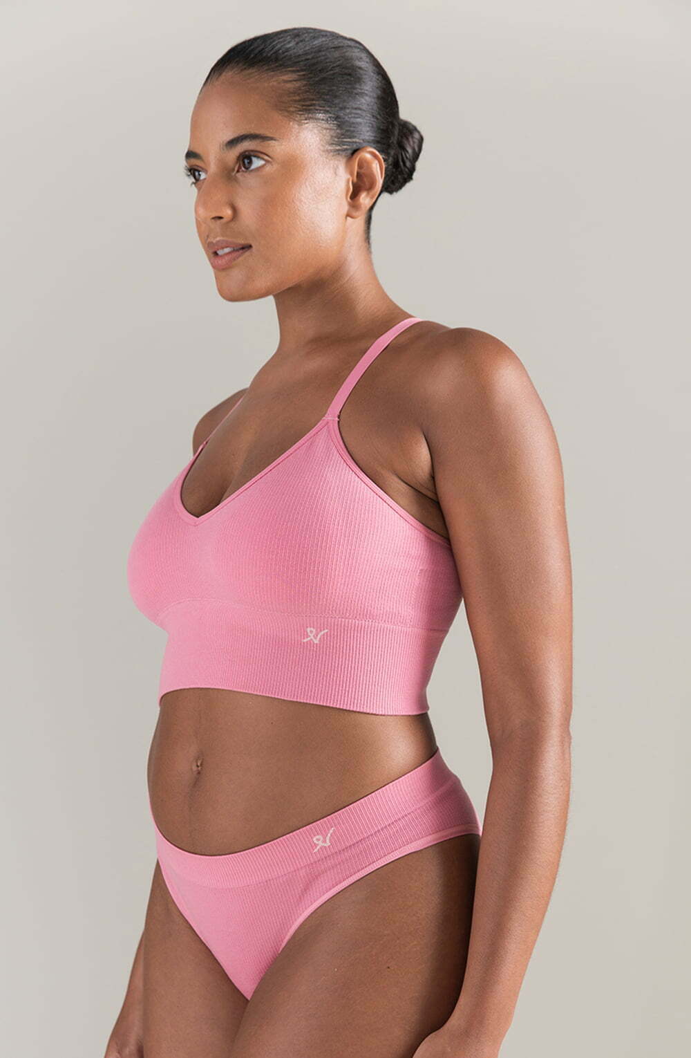 The TENCEL Seamless Bralette Storm Grey | Lingerie Sets | Nudea