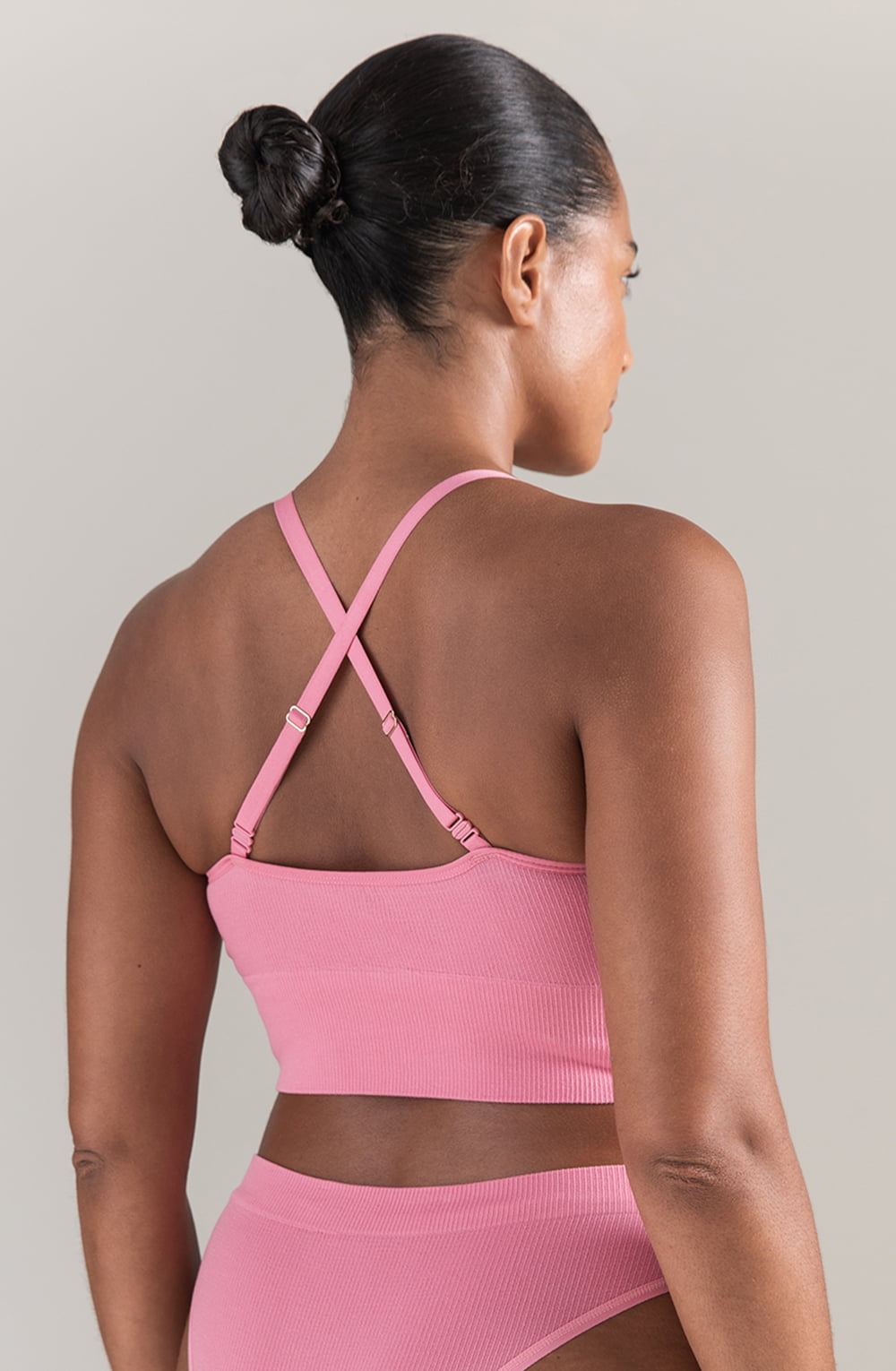 The TENCEL Seamless Bralette Storm Grey | Lingerie Sets | Nudea