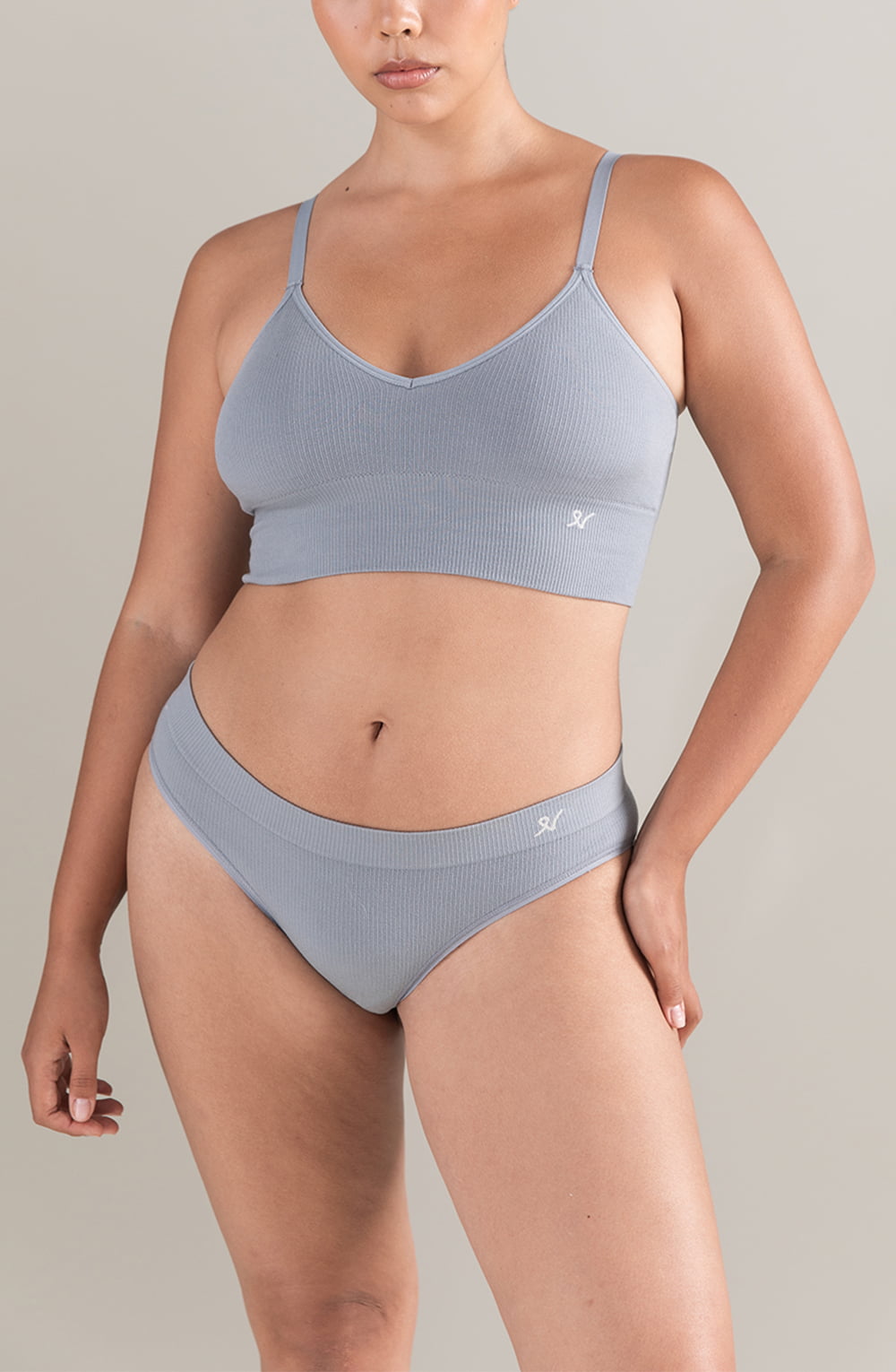 The TENCEL High Leg Brief White Sand | Briefs & Thongs | Nudea