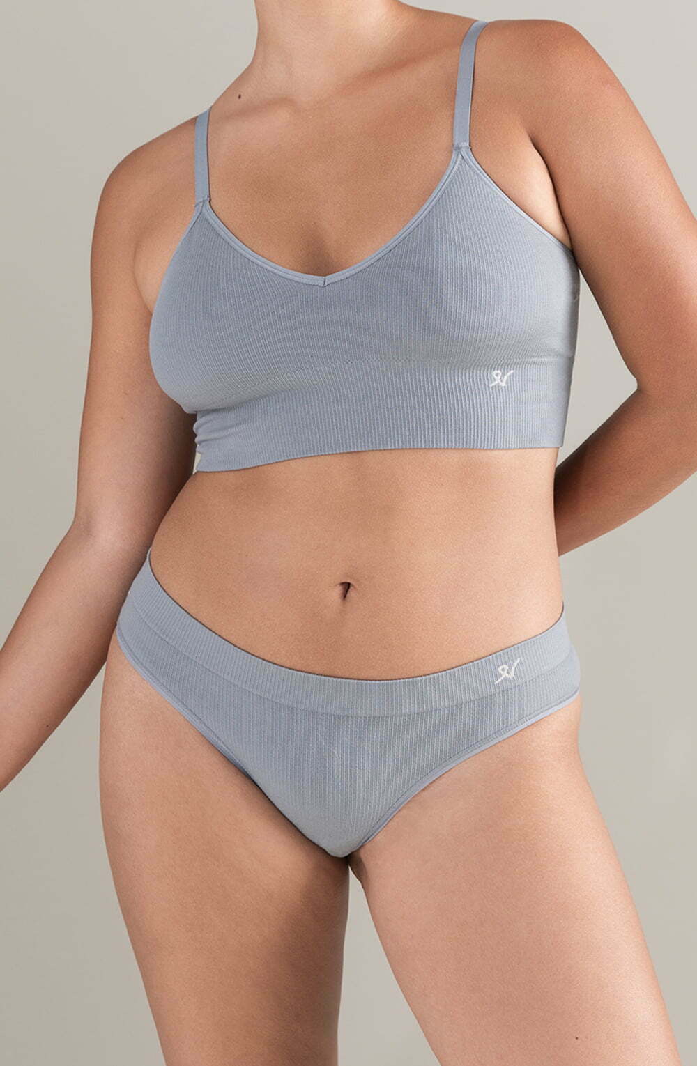The TENCEL High Leg Brief White Sand | Briefs & Thongs | Nudea