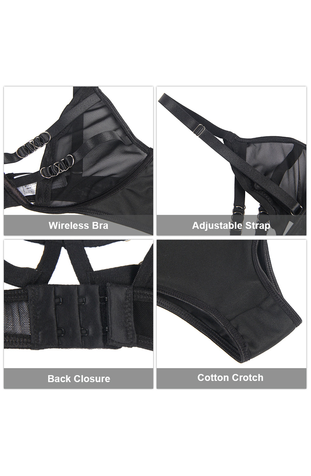 YesX YX833 Bra Set | Lingerie Sets | YesX