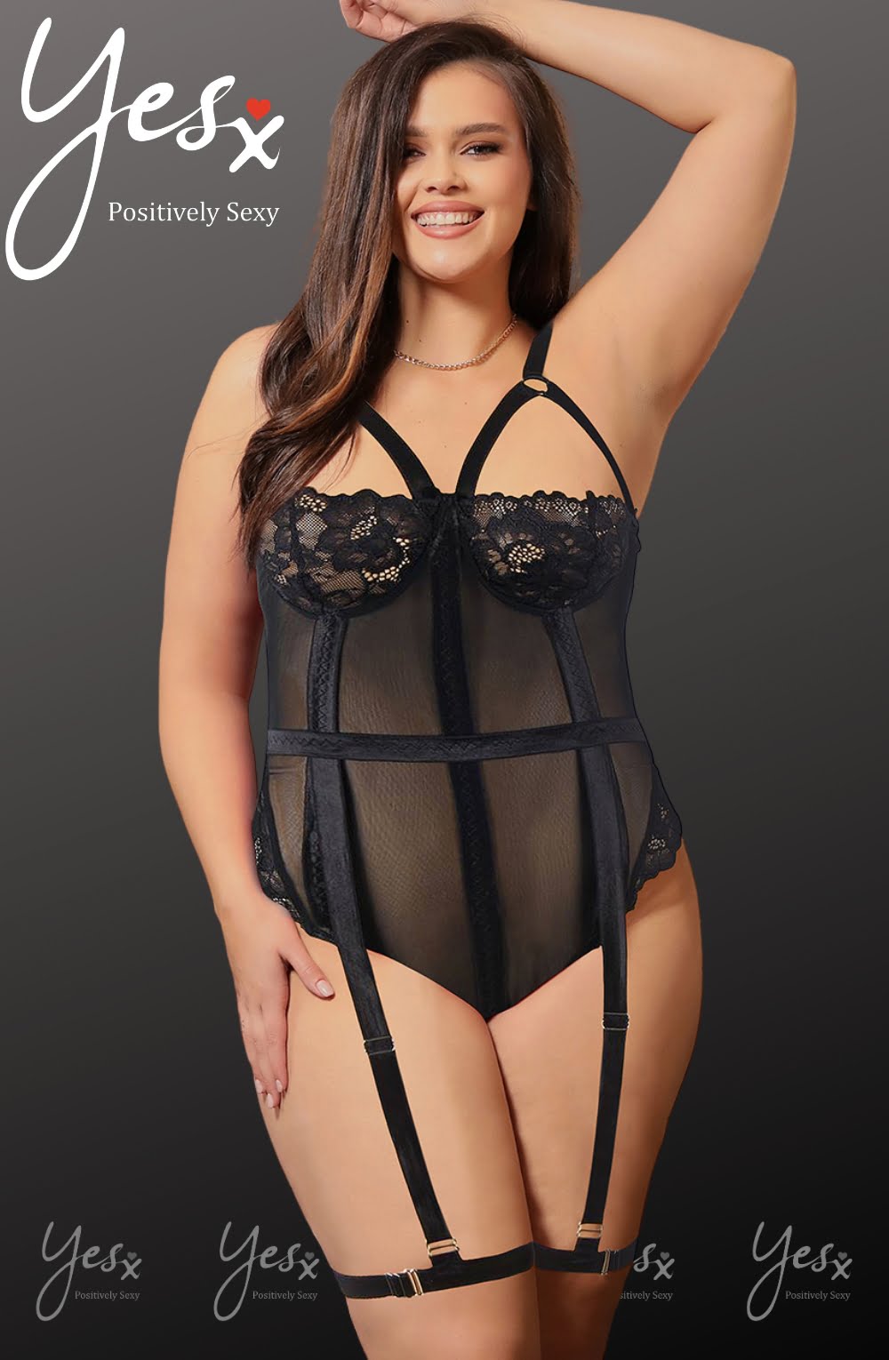 YesX YX840Q Body Suit | Lingerie Sets | YesX