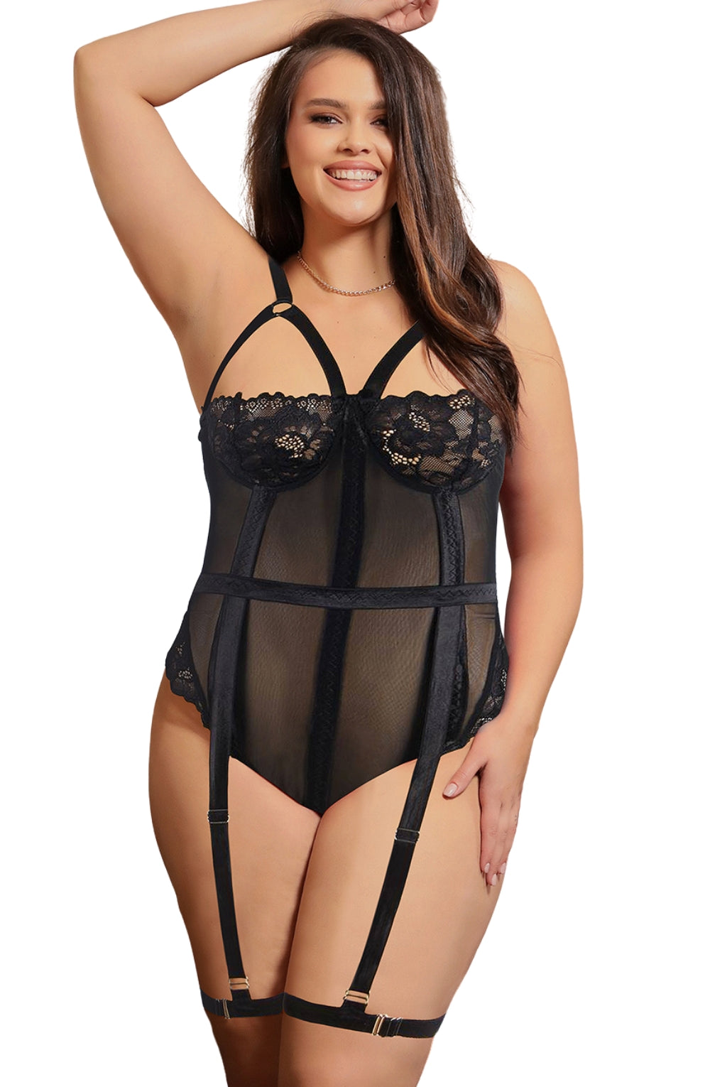 YesX YX840Q Body Suit | Lingerie Sets | YesX