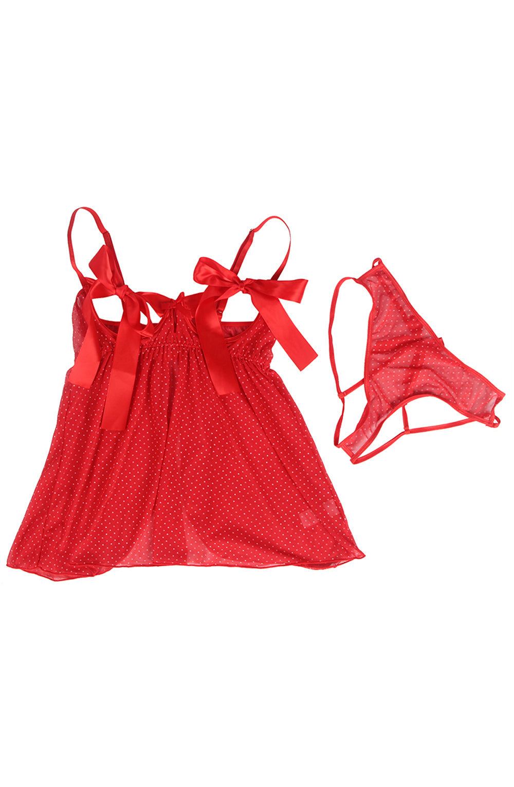 YesX YX841 Red Babydoll Set | Babydolls, babywed, spring23 | YesX