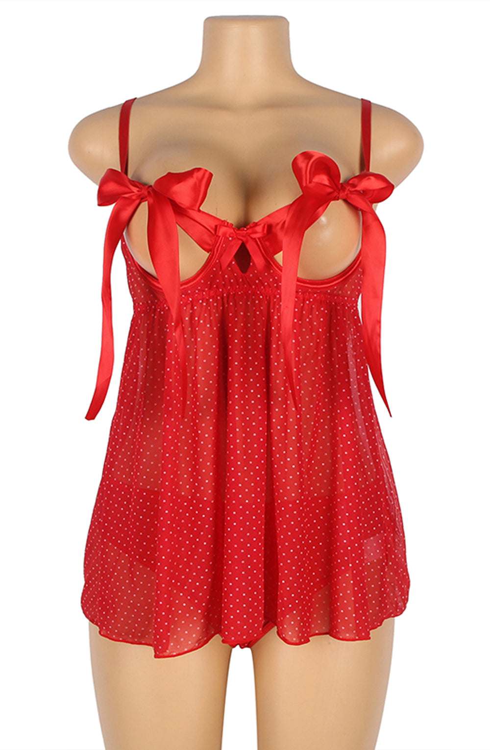 YesX YX841 Red Babydoll Set | Babydolls, babywed, spring23 | YesX