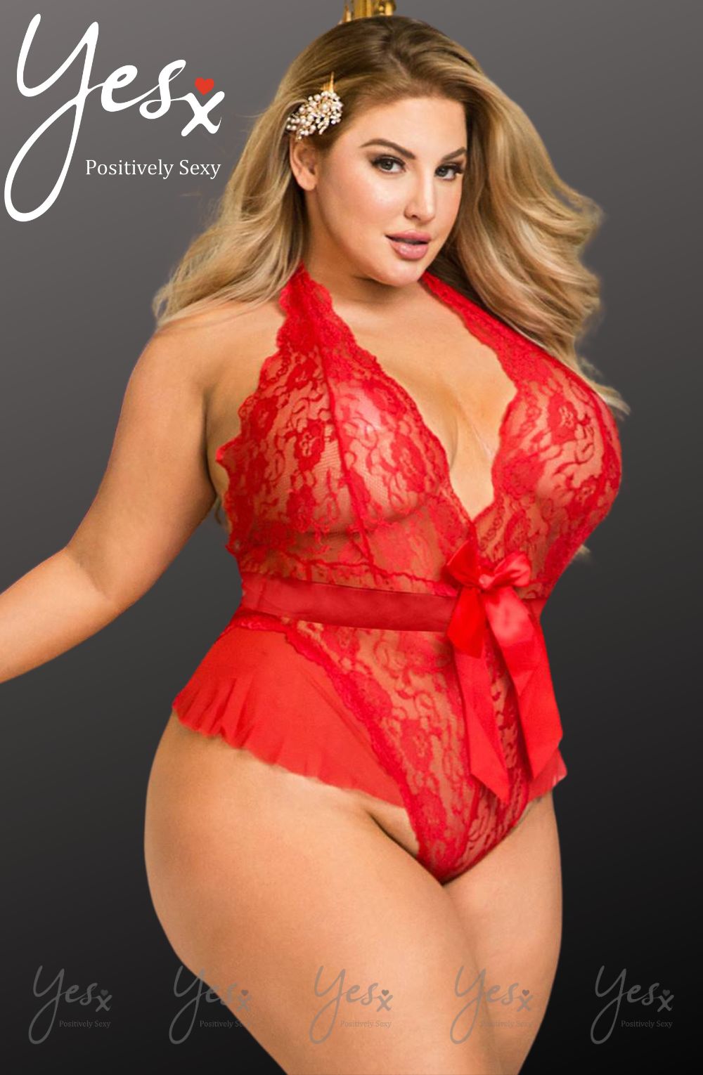 YesX YX856Q Heißer roter Teddy