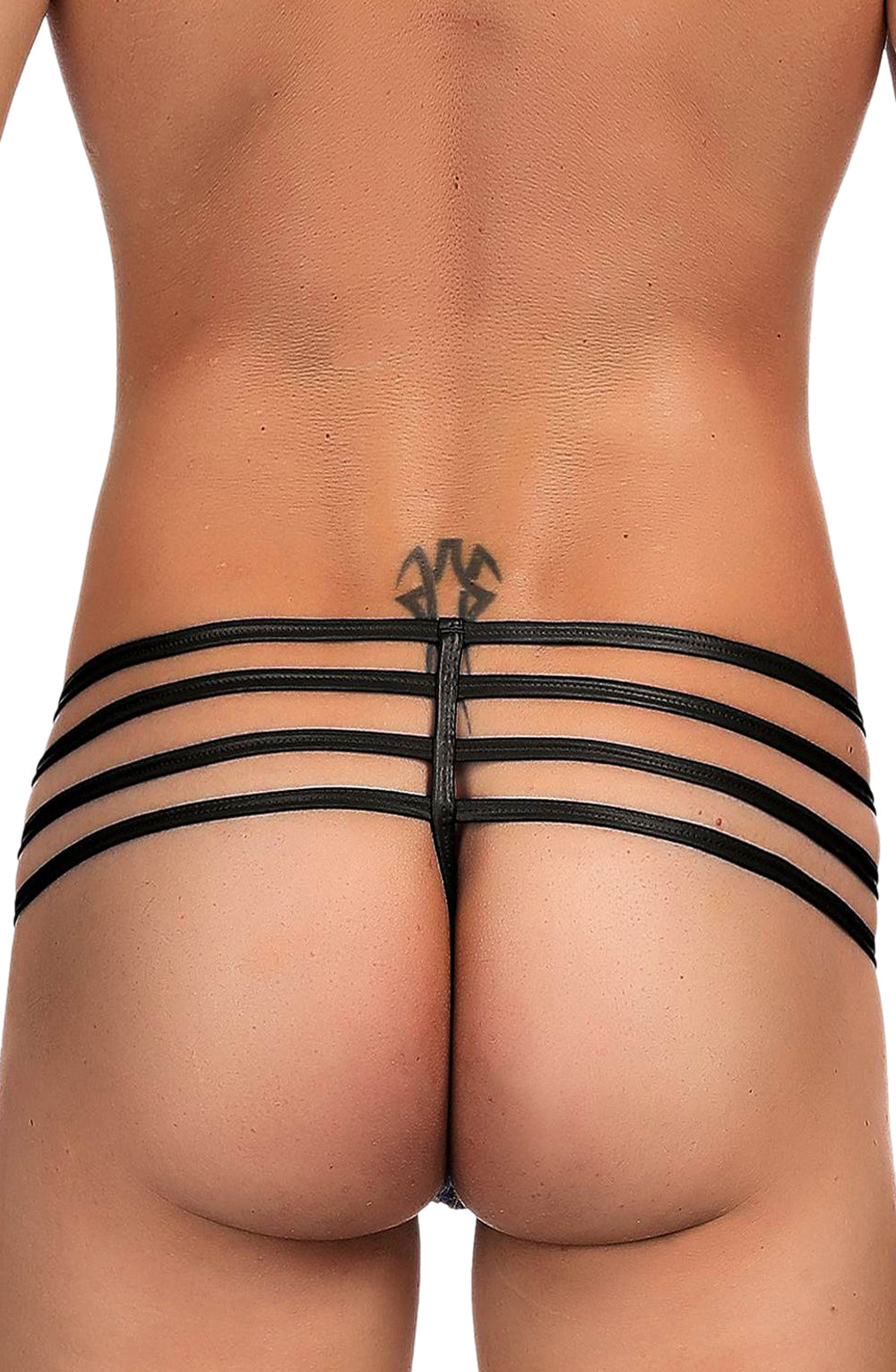 YesX YX971 Men's Thong Black | YesX