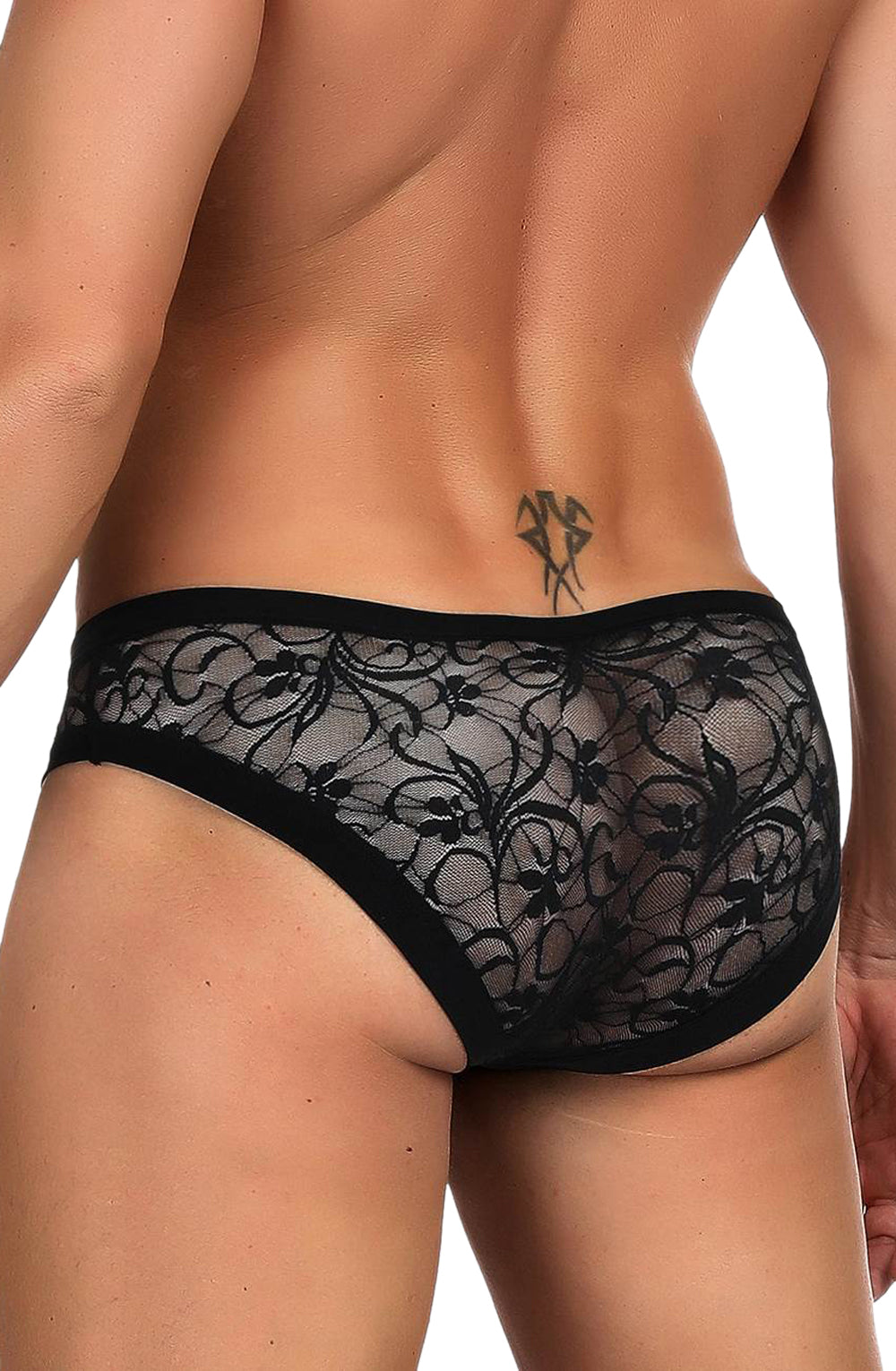 YesX YX973 Men's Brief Black | YesX