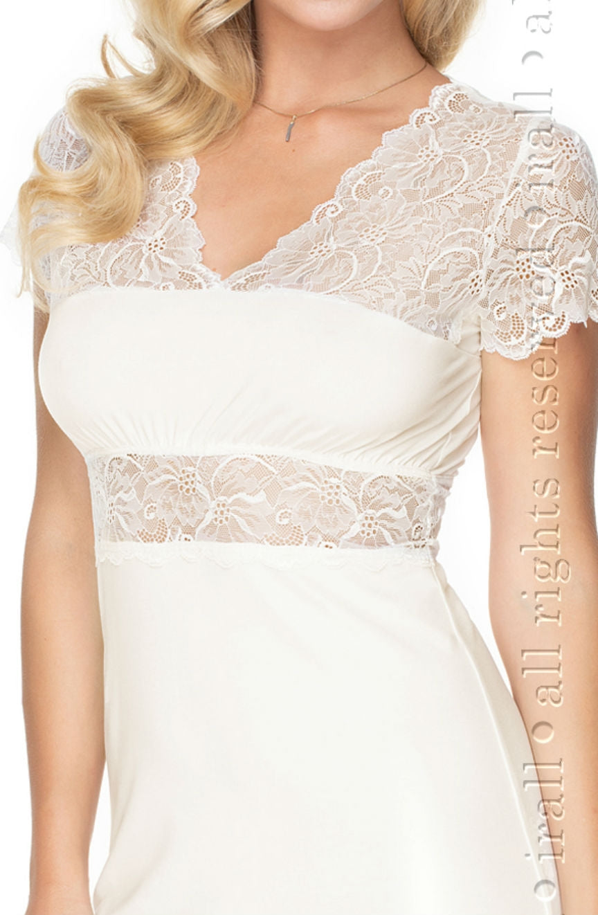 Irall Cameron Nightdress Cream S-XL | Nightwear | Irall
