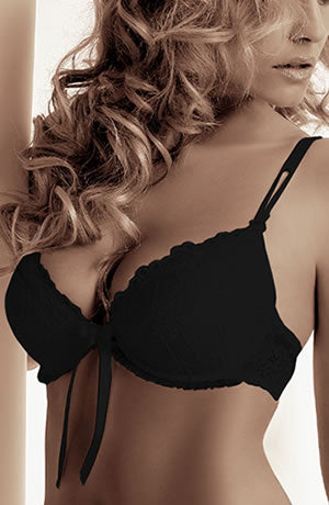 Roza Carmen Black Bra | Lingerie Sets | Roza