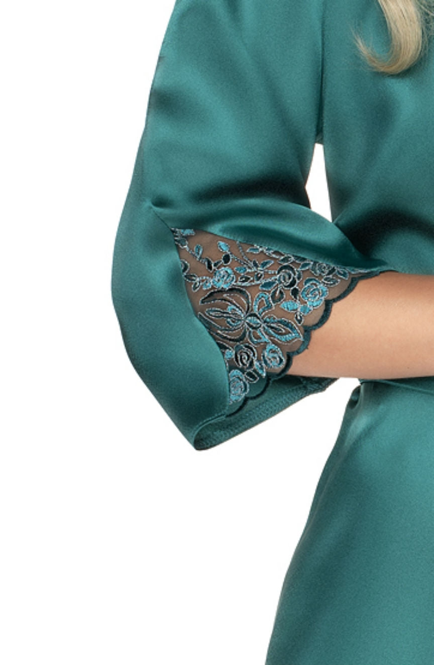 Irall Emerald Dressing Gown Green | irallnight, Nightwear | Irall