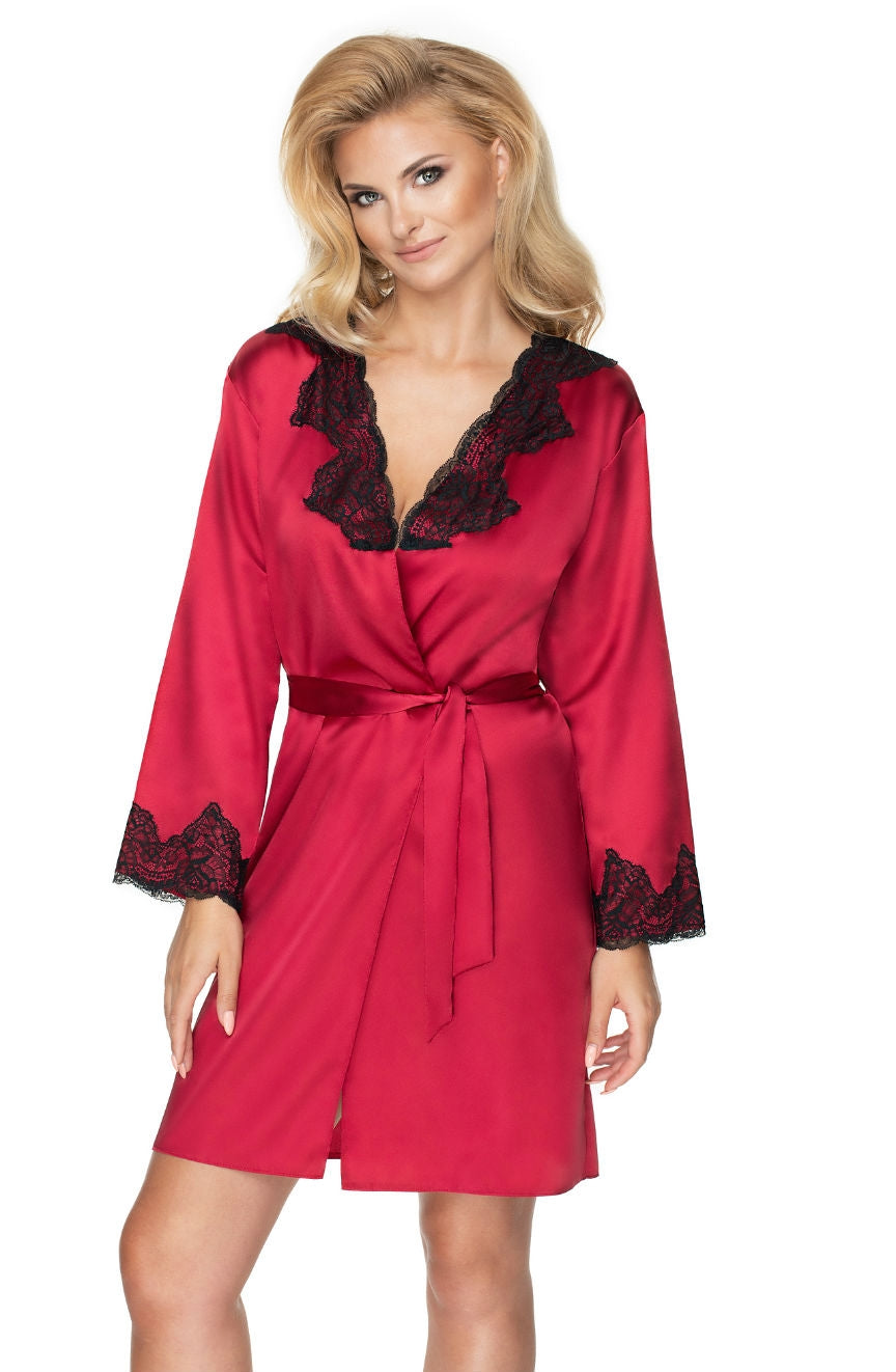 Irall Juniper Burgundy Dressing Gown | irallnight, Nightwear | Irall
