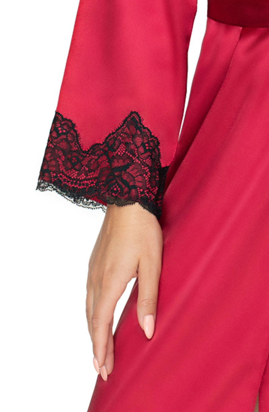 Irall Juniper Burgundy Dressing Gown | irallnight, Nightwear | Irall