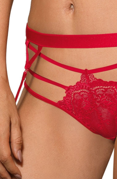 Roza Cyria Red Brief | Briefs & Thongs, redt | Roza
