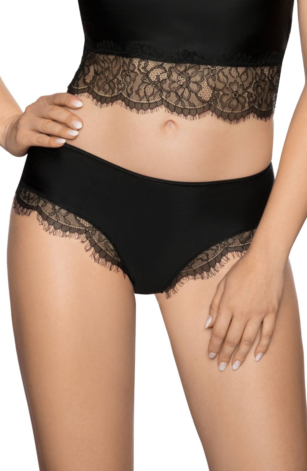 Roza Erii Black BRIEF | Briefs & Thongs, erii | Roza