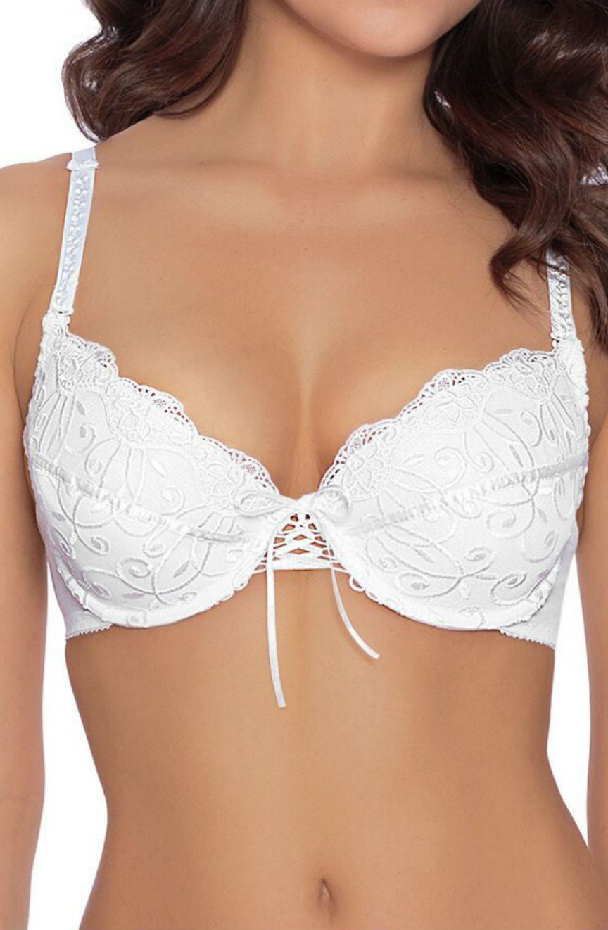 Roza Ginewra Bra White | Bras, gin, ginewraw | Roza