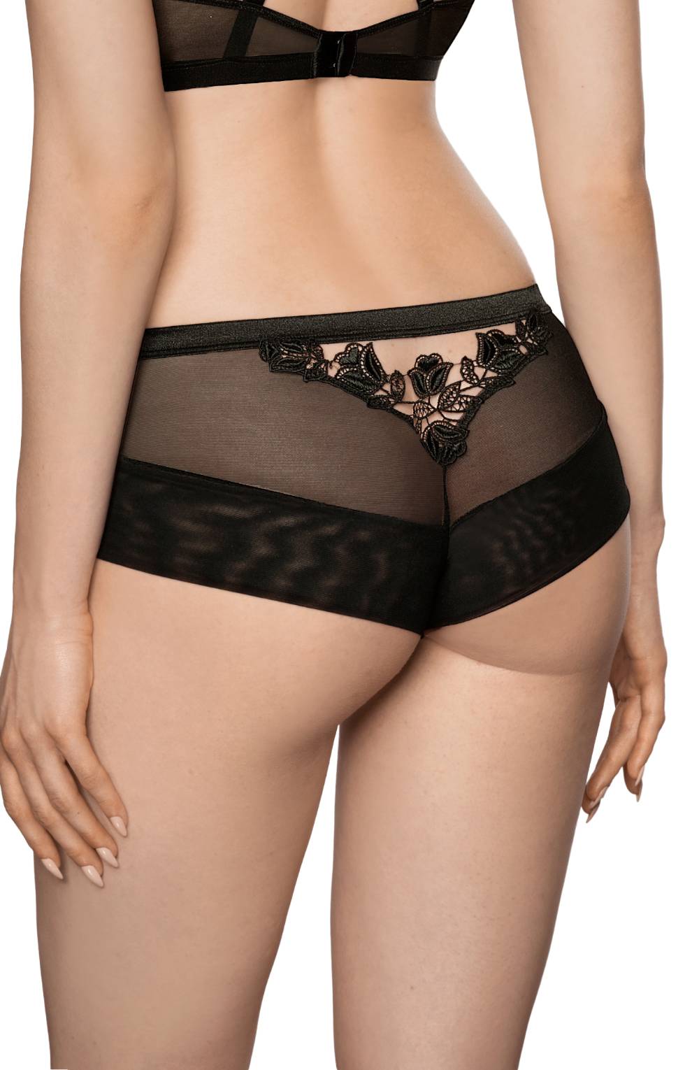 Roza Lisbet Black BRIEF | Briefs & Thongs | Roza