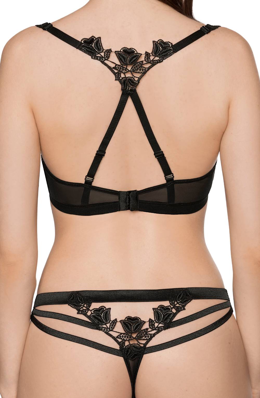 Roza Lisbet Black Soft Cup BRA | Bras | Roza