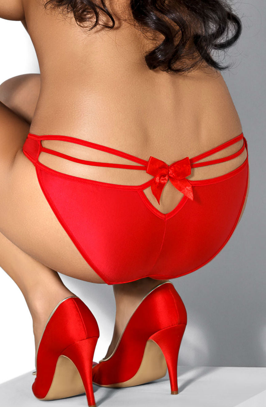 Roza Mimi Brief Red | Briefs & Thongs, redt | Roza