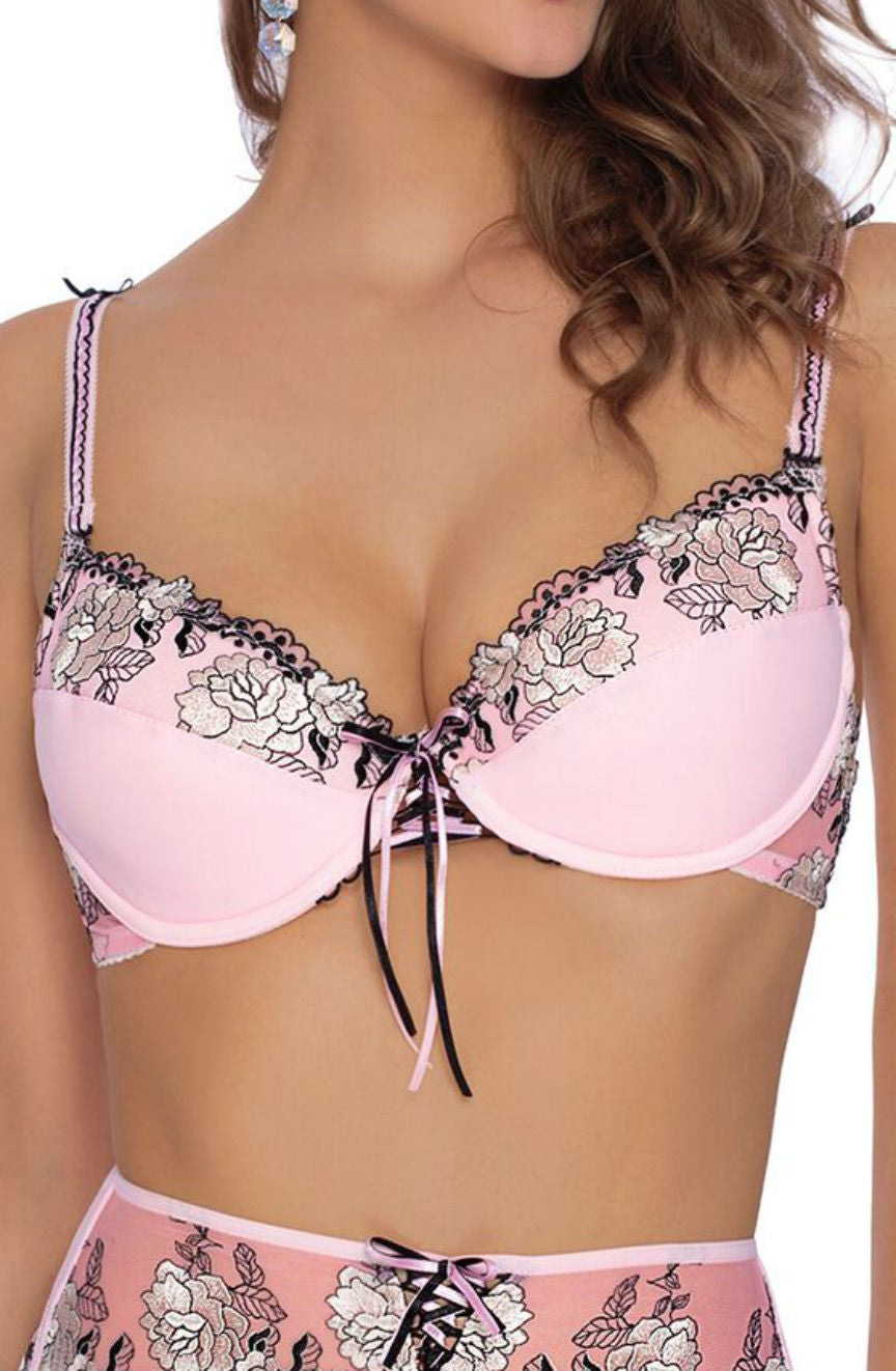 Roza Natali Pink Bra | Lingerie Sets, natalipink | Roza