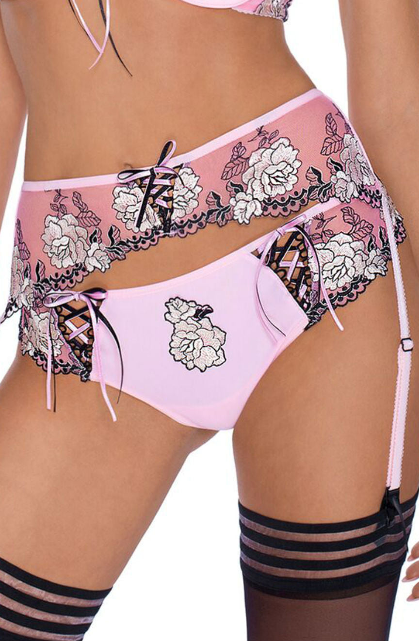 Roza Natali Pink Thong | Briefs & Thongs, natalipink | Roza