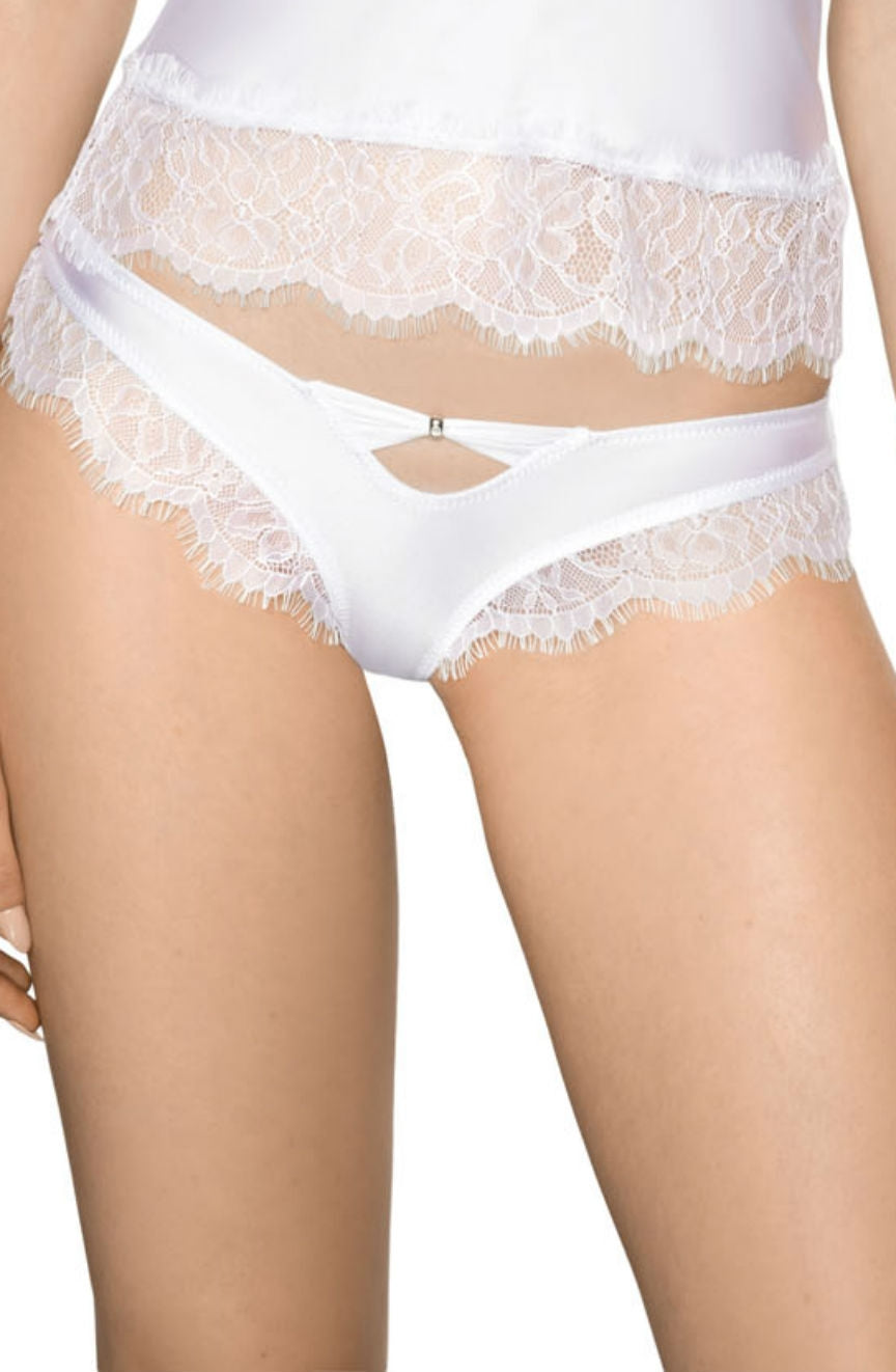 Roza Sija White Brief | Briefs & Thongs, eyelash, sija | Roza