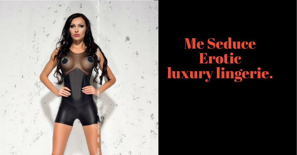 Woman wearing me seduce lingerie