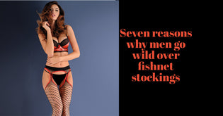  Woman wearing Fishnet Stockings