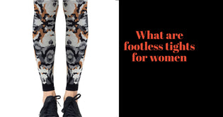  Footless tights for women