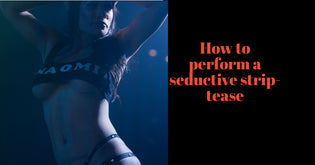  Woman performing a strip tease