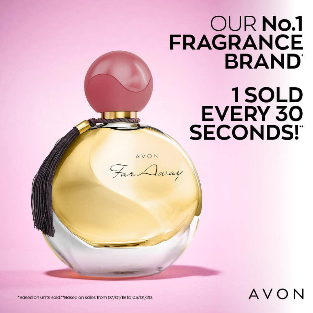 Avon Far Away Perfume - one sold every 30 seconds