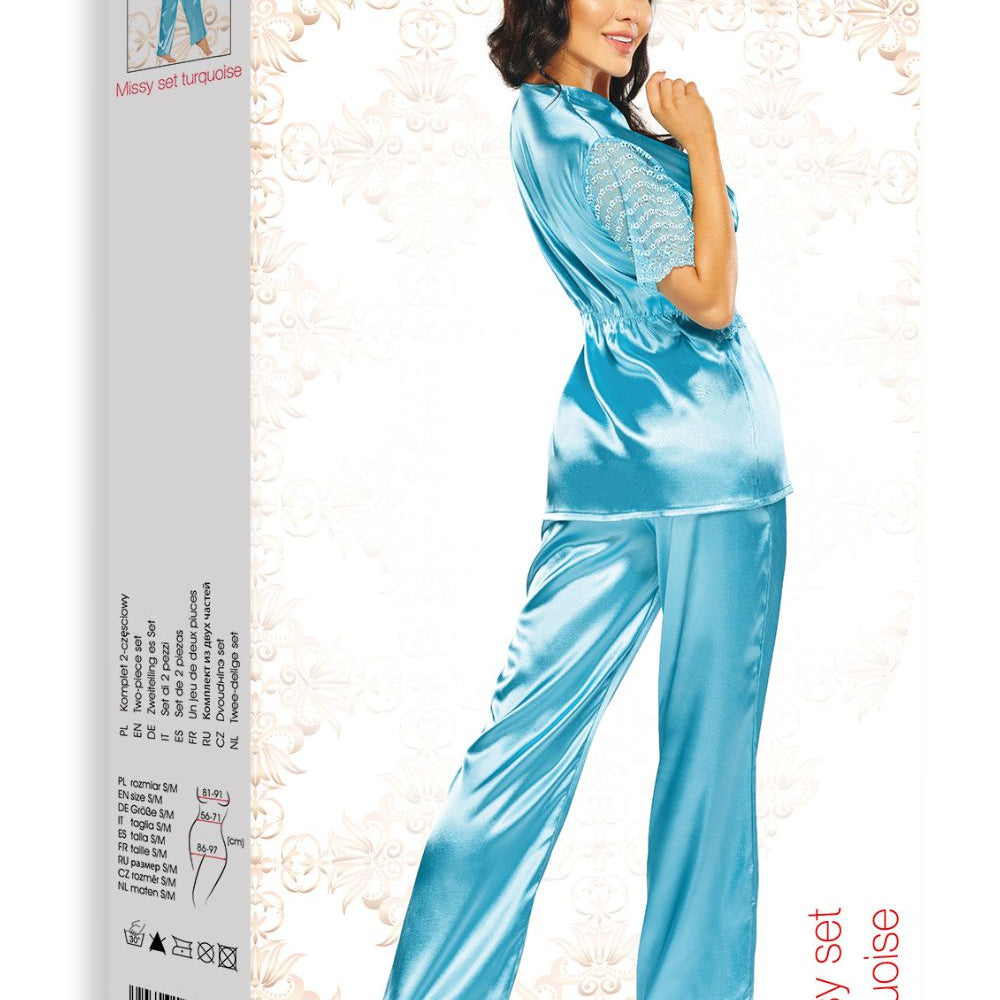 
                      
                        Beauty Night BN6660 Missy Set Turquoise
                      
                    
