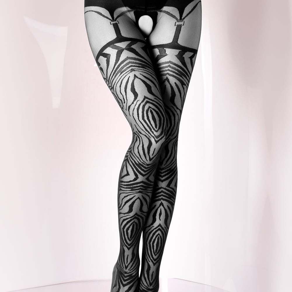 
                      
                        Black Secret BS122 Crotchless Tights
                      
                    