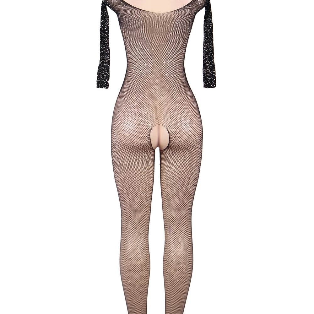 
                      
                        YesX YX864 Fishnet Sparkly Bodystocking
                      
                    