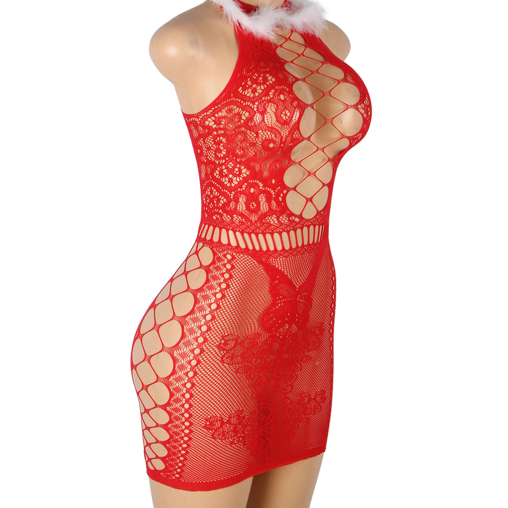 
                      
                        YesX YX877 Christmas Sexy Bodystocking Dress
                      
                    