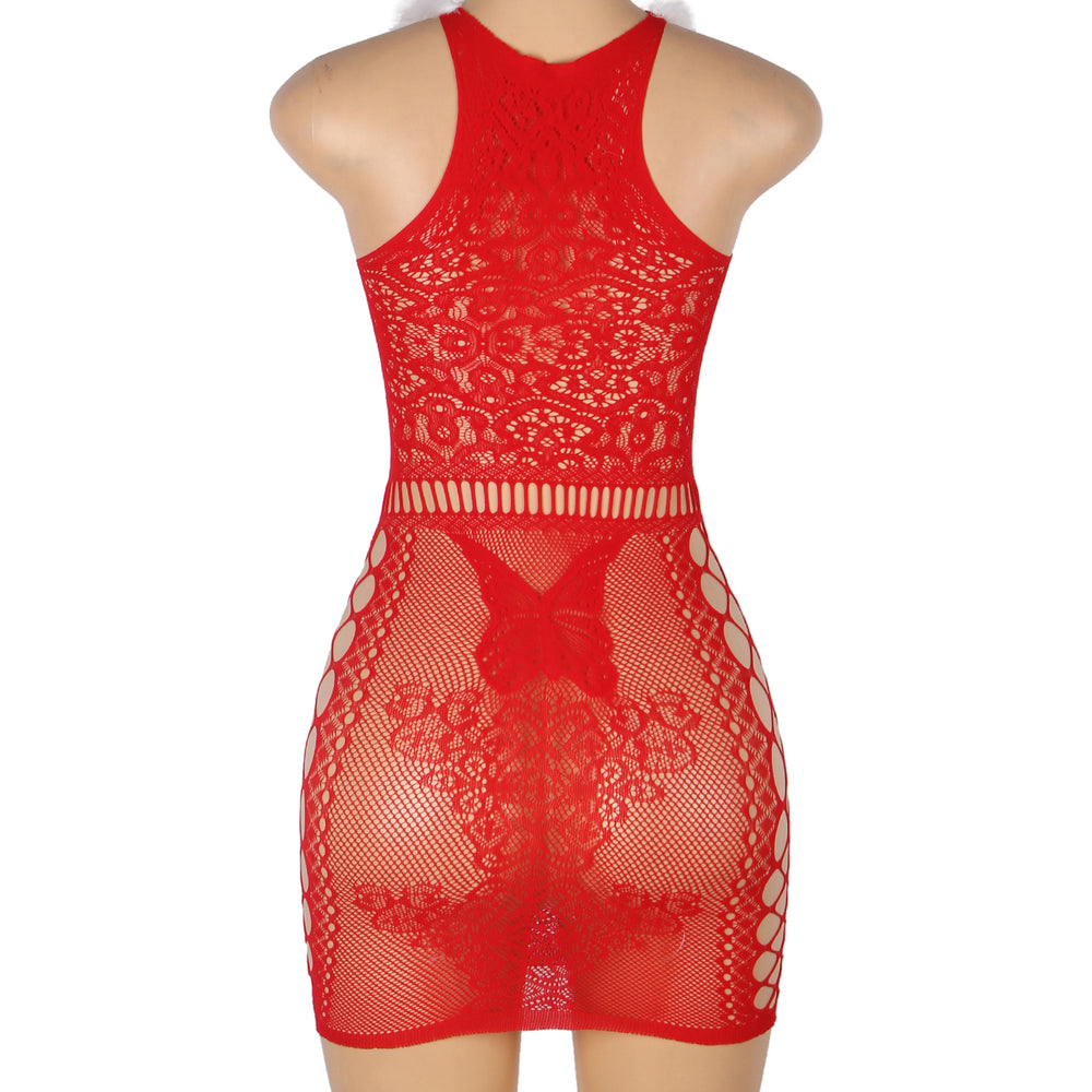 
                      
                        YesX YX877 Christmas Sexy Bodystocking Dress
                      
                    