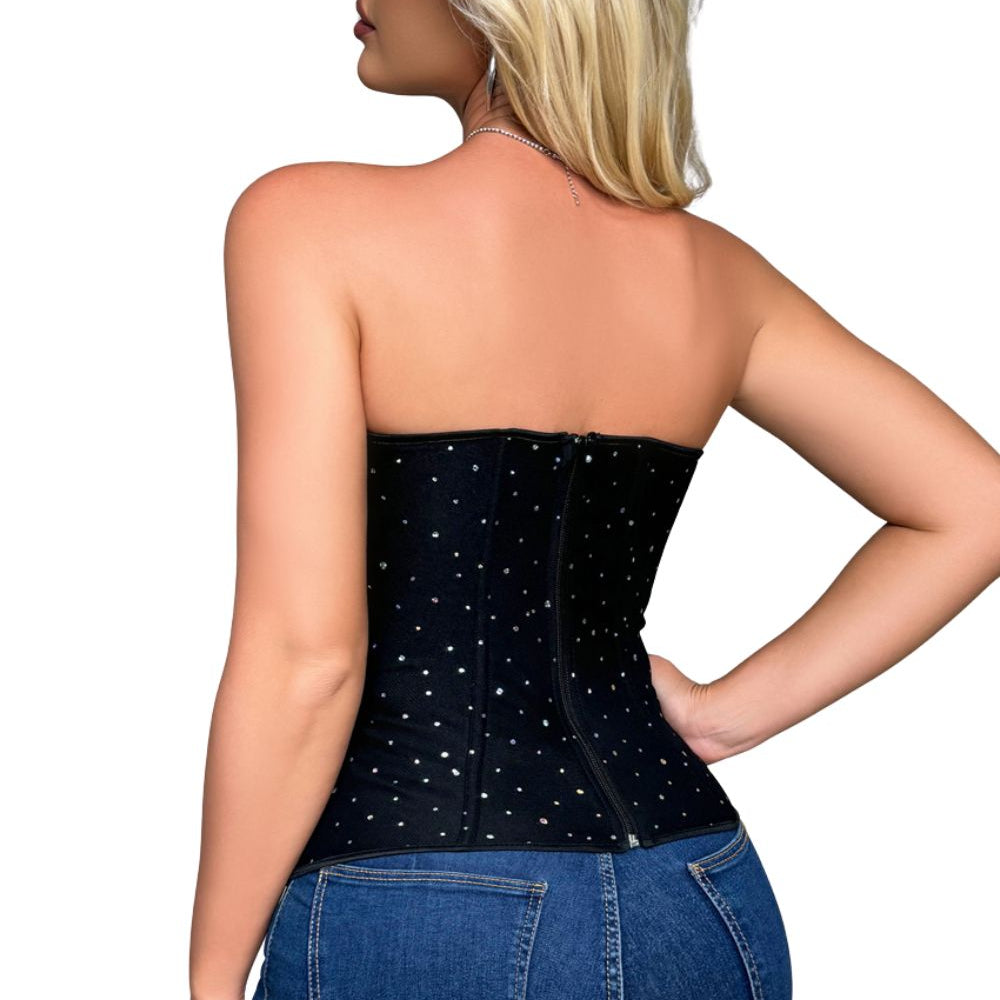 
                      
                        YesX YX895 Sequin Corset Black
                      
                    