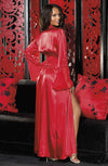 Shirley of Hollywood 20559 Long Robe Red | chiffon, longrobe, Nightwear | Shirley of Hollywood