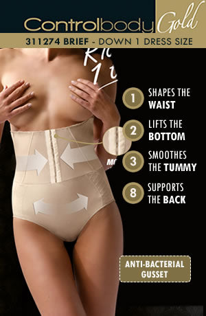 Control Body 311274 Corset Shaping Brief Skin | Shapewear | Control Body