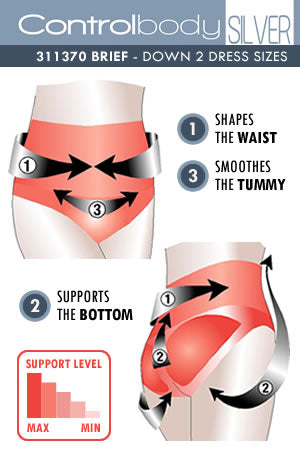 
                      
                        Control Body 311370 High Waist Shaping Brief Skin | Shapewear | Control Body
                      
                    