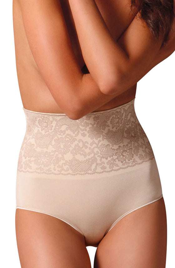 Control Body 311572 Shaping Brief With Screen Print Lace Skin | Shapewear | Control Body
