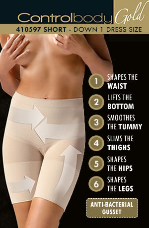 
                      
                        Control Body 410597 Shaping Shorts Bianco | Shapewear | Control Body
                      
                    