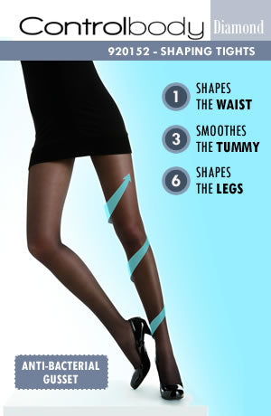 Control Body 920152 Shaping Tights Antracite | Shapewear, shaping | Control Body