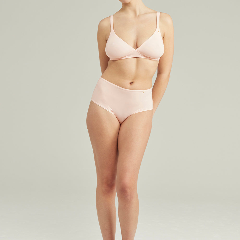 
                      
                        The Second Skin Stretch Easy Does It Bralette Blush Pink | Lingerie Sets | Nudea
                      
                    